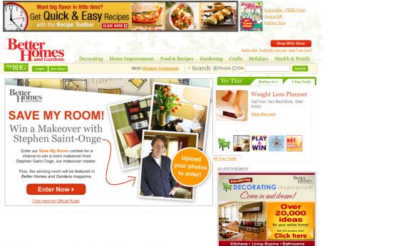BHG Stephen Saint-Onge Makeover Save My Room Contest