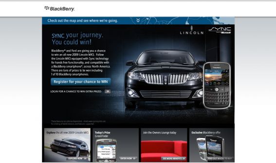 BlackBerry Owners Lounge Sweepstakes