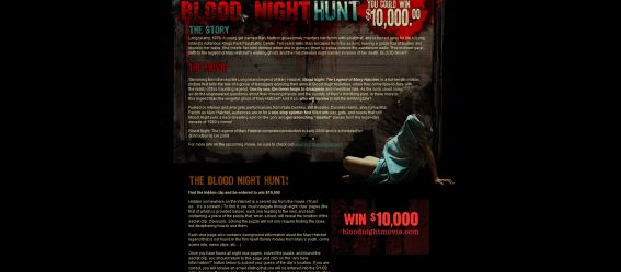 Blood Night Hunt Sweepstakes