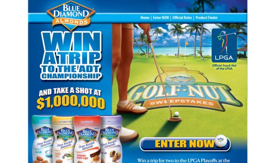 The Blue Diamond Golf Nut Sweepstakes