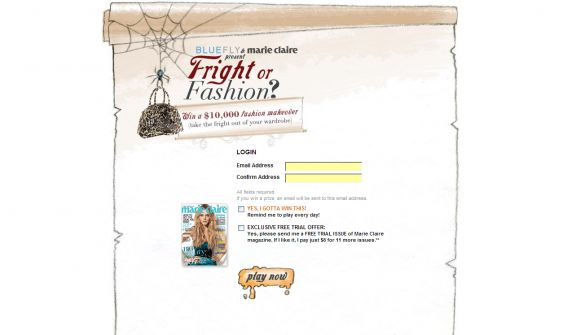 Bluefly Fright or Fashion Bluefly Fright or Fashion