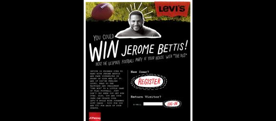 Levi’s Ultimate Football Party Sweepstakes