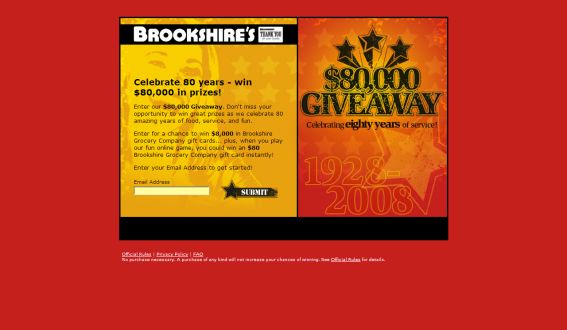 $80,000 Giveaway