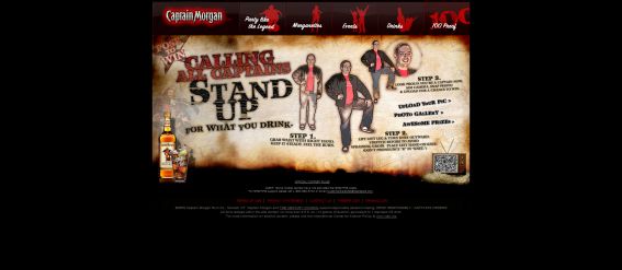 Captain Morgan Summer of Pose Contest