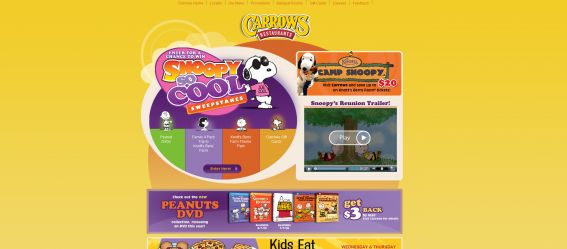 Coco’s and Carrows Snoopy So Cool Sweepstakes