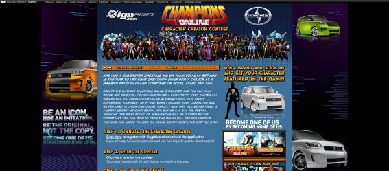 Atari Scion Champions Online Contest