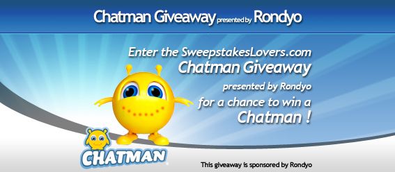 SweepstakesLovers.com Chatman Giveaway presented by Rondyo