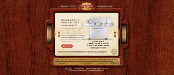 Wisconsin Cheeseburger Grill Giveaway Sweepstakes