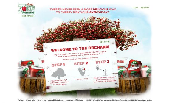 Cherry 7UP Antioxidant Orchard Sweepstakes
