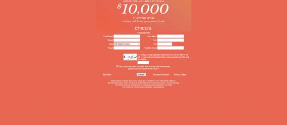 Chico’s Mother’s Day Sweepstakes Chico’s Mother’s Day Sweepstakes