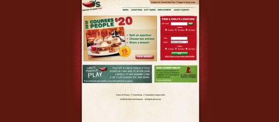 Chili’s Perfect Play Instant Win Game