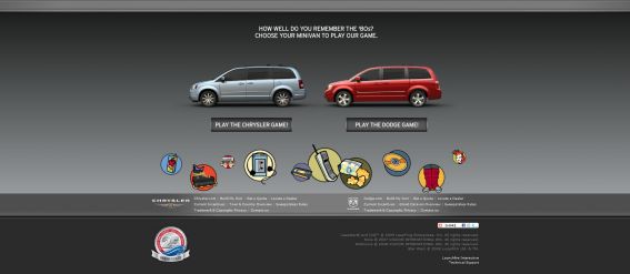 Chrysler Minivan 25th Anniversary Sweepstakes
