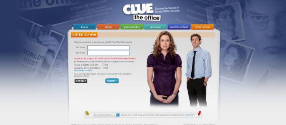 CLUE: The Office Collector’s Edition Sweepstakes