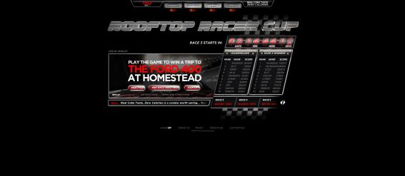 Coke Zero Rooftop Racer Cup Contest