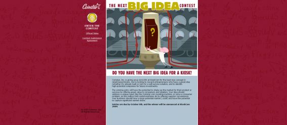 Coinstar The Next Big Idea Contest