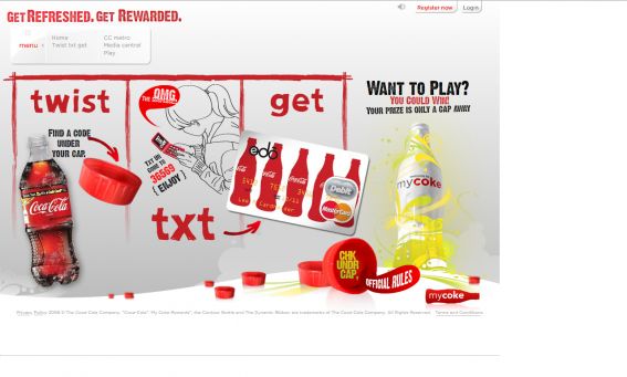 Coca-Cola Under The Cap Instant Win Coca-Cola Under The Cap Instant Win