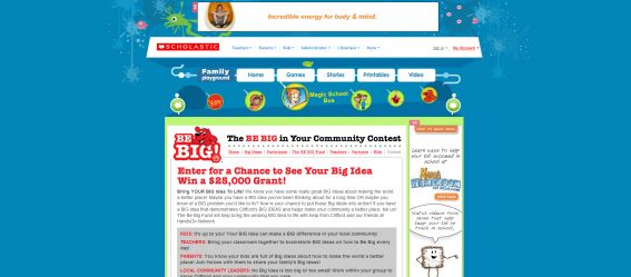Be Big In Your Community Contest
