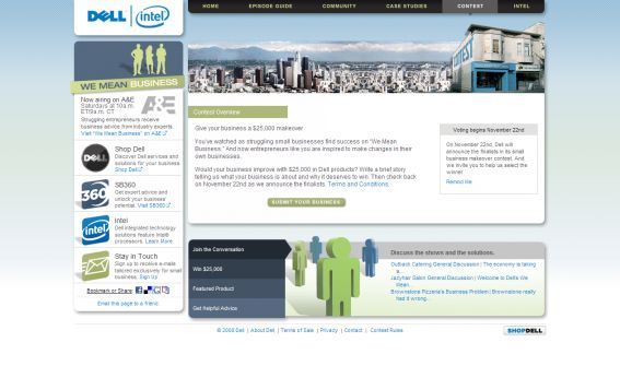 Dell We Mean Business Contest