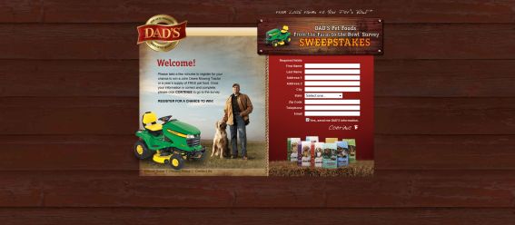 DAD’S Farm to Bowl Survey Sweepstakes DAD’S Farm to Bowl Survey Sweepstakes