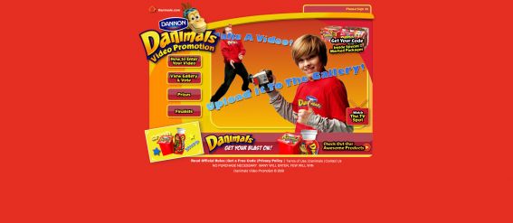 DANNON Danimals Video Promotion