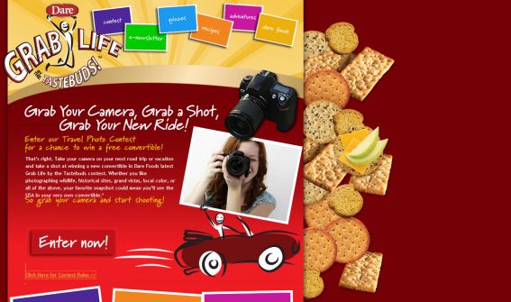 Dare Foods Grab Life by the Tastebuds Photo Contest