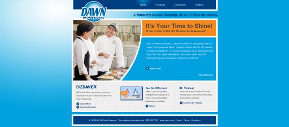 Dawn Make Your Restaurant Shine Contest