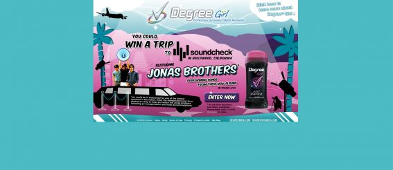 Degree Girl Presents: Wal-Mart Soundcheck featuring the Jonas Brothers