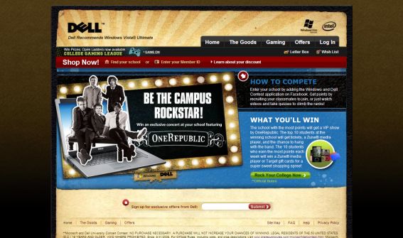 Microsoft and Dell University Concert Contest
