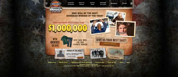 Dickies 2009 American Worker of the Year Contest