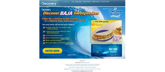 Discover Baja Sweepstakes