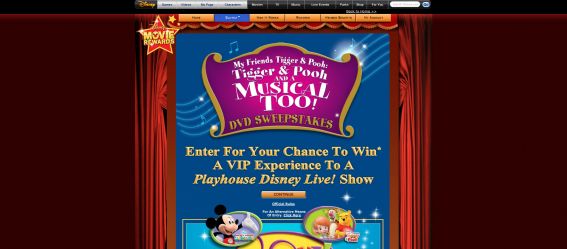 My Friends Tigger & Pooh: Tigger & Pooh and a Musical Too! DVD Sweepstakes