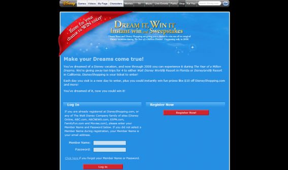 Dream It, Win It Instant Win and Sweepstakes