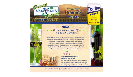 Domino Sugar Napa Valley Getaway