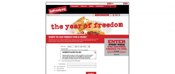 Year of Freedom HOT POCKETS Sweepstakes
