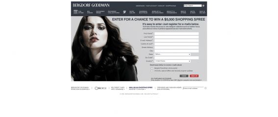 BergdorfGoodman.com $5,000 Shopping Spree Sweepstakes