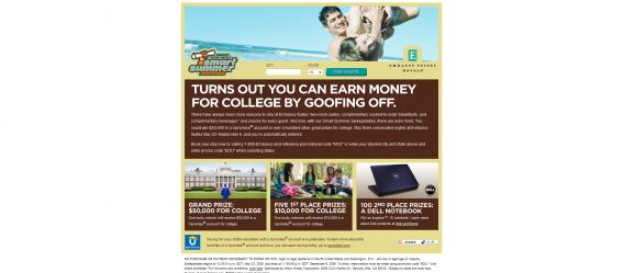 Embassy Suites Smart Summer Sweepstakes