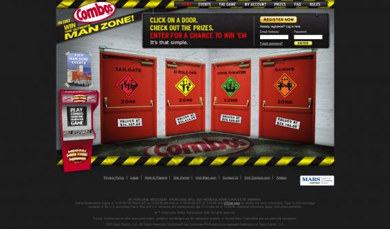 Combos Snacks Ultimate Man Zone Sweepstakes