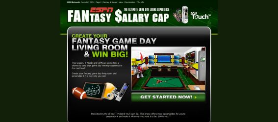 T-Mobile FANtasy Salary Cap Sweepstakes