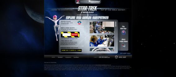 Esurance Explore New Worlds Sweepstakes