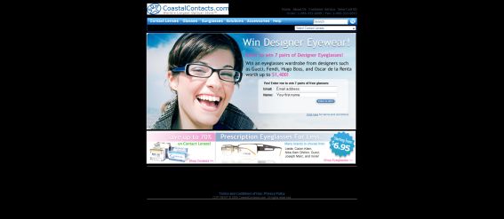 Coastal Contacts Win a Glasses Wardrobe Contest