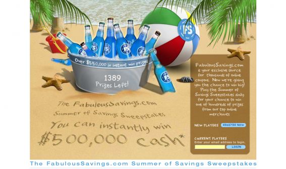 Summer of Savings Sweepstakes