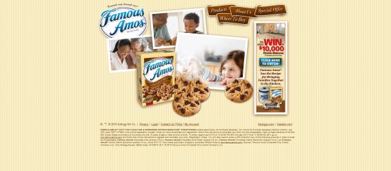 Famous Amos 2010 You Could Win A Homemade Kitchen Makeover Sweepstakes