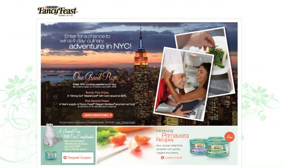 Fancy Feast Get Inspired Sweepstakes