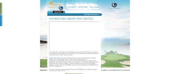 Golf Channel’s Father’s Day Dream Trip Presented By TaylorMade Golf Channel’s Father’s Day Dream Trip Presented By TaylorMade
