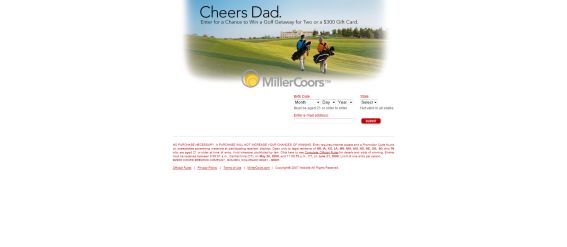 MillerCoors Father’s Day Craft Sweepstakes