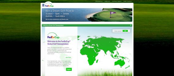 FedExCup Global Golf Sweepstakes