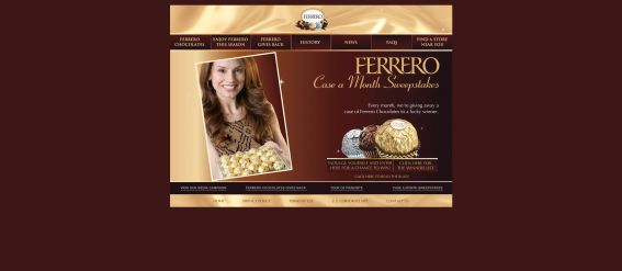 Ferrero Case a Month Sweepstakes