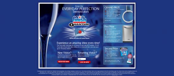 FINISH QUANTUM Everyday Perfection Sweepstakes FINISH QUANTUM Everyday Perfection Sweepstakes