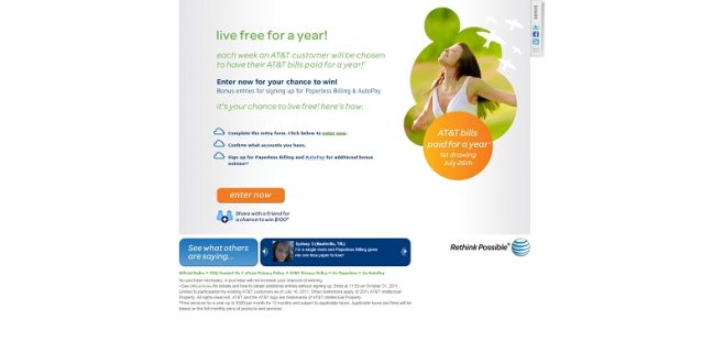 live.att.com – Live Free for a Year live.att.com – Live Free for a Year