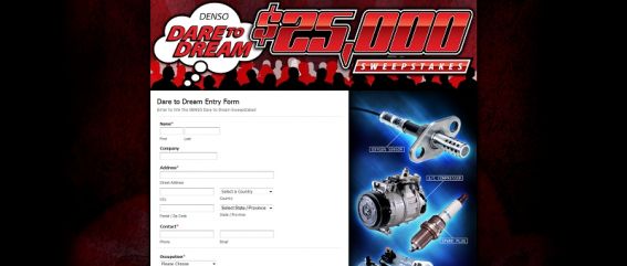 densodaretodream.com – DENSO Dare to Dream $25,000 Sweepstakes densodaretodream.com – DENSO Dare to Dream $25,000 Sweepstakes